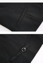 S-7XL Suit New (Blazer+ Vest + Pants) Korean Version of Slim-fit Work Clothes Fashion Business Men Casual Wedding Gentleman Suit
