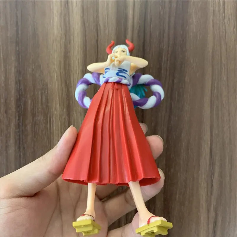 New One Piece Figure Ninja Nami PVC Figures OP Tama Luffy Yamato Kaidou Zoro Sanji Usopp Law Newgate Model Gift Toy