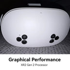 Oculus Quest3S 128G All-in-one Machine VR Glasses Meta Quest3 VR Motion Sensing Intelligent Helmet Game Machine Quest3s 128G