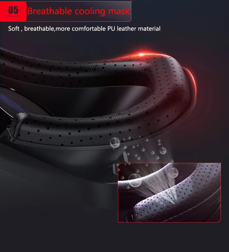VR Glasses 3D Virtual Reality Headset Devices Helmet Lenses Goggles Smart For Smartphones Phone Cell Mobile Game Viar Viewer Set