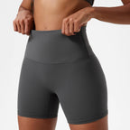 Hearuisavy Summer Soft Yoga Shorts Buttock Lift Gym Leggings Women High Waist Sports Shorts Women Running Workout Shorts Female