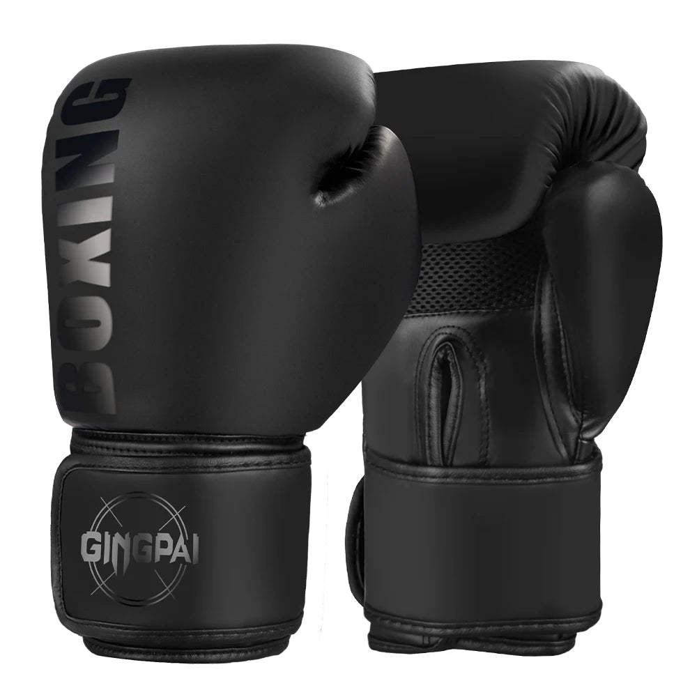 6/8/10/12oz Boxing Gloves Professional Adult Sanda Muay Thai Fighting Gloves Men and Women Training Sandbag Free Fight MMA Main image