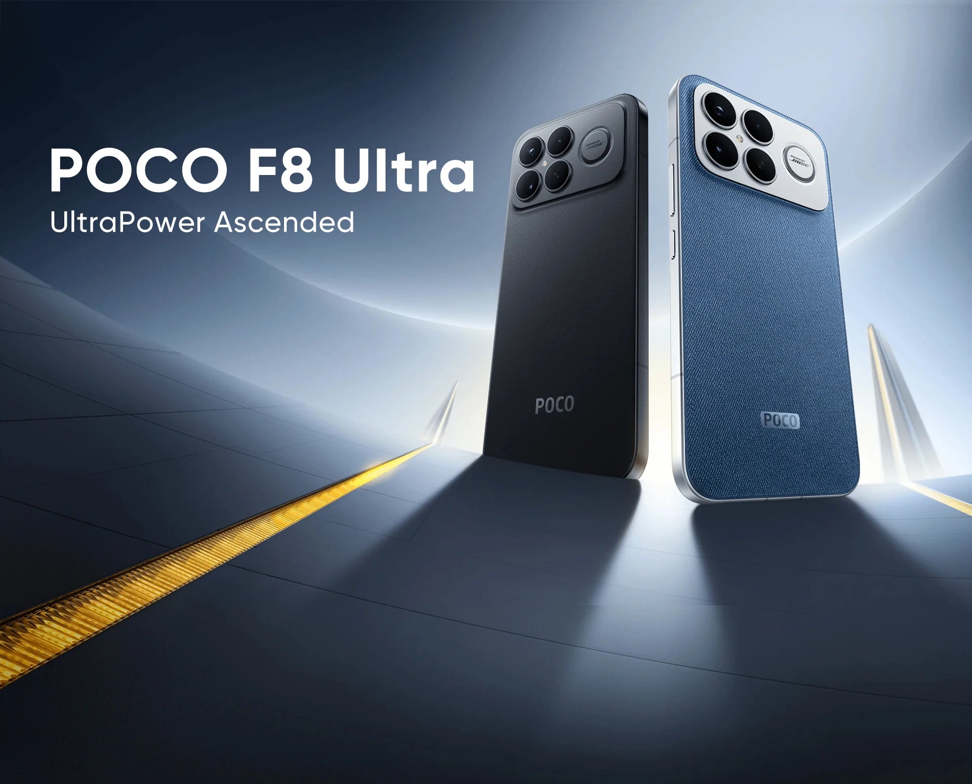 POCO F8 Ultra 5G Global Version Smartphone Snapdragon® 8 Elite Gen 5 6.9" Eye-care AMOLED display 6500mAh 100W HyperCharge NFC