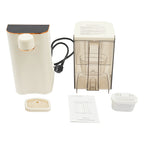 Electric Water Dispenser 27x19x26cm 10.63x7.48x10.24in 2000W Rare Earth Heating 3L 0.79Gal Multiple Temperature Touchscreen for