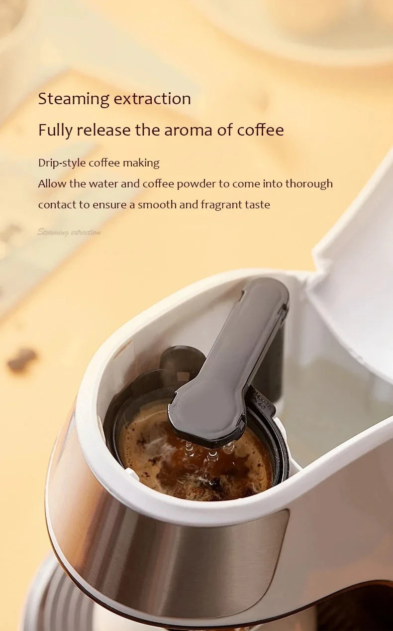 Home Drip Coffee Maker Multifunctional Coffee Tea Brewing Machine Small Office Americano Coffee Tea Maker