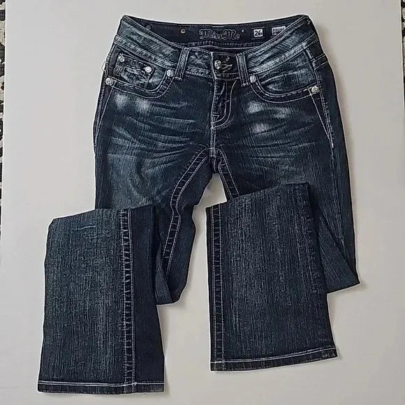 Low Waist Diamond Embroidery Slim Fit Harajuku Style Denim Jeans Trendy Streetwear for Hot Girls Cross-Border Fashion