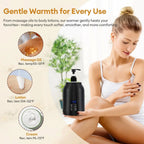 Massage Oil Heater Lotion Essential Cream Bottle Warmer LED Display Temperature Control Quick Heating Body Oils For Salon SPA