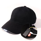 Unisex Led Baseball Cap With Led Light Adjustable Baseball Hat Headlight Flashlight For Hunting Fishing Camping Hiking Joggings