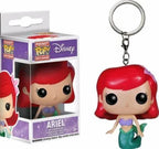 New FUNKO Keychains Disney Demona Princess Bella Ariel Alice Anna Elsa Bell Jack Sally stitch Action Figure Toys Ornaments