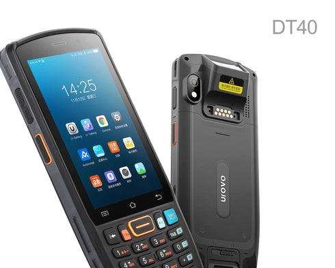 UROVO RT40 Digital Keyboard Pdas Android 10 4G Inventory Handheld Barcode Scanner Mobile Data Terminal Rugged Pda