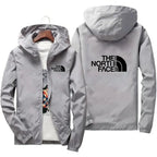 2025 Men's Fashion Windproof Zipper Hooded Jacket Casual Outdoor Sportswear for Streetwear Running and Daily Comfortable Wear