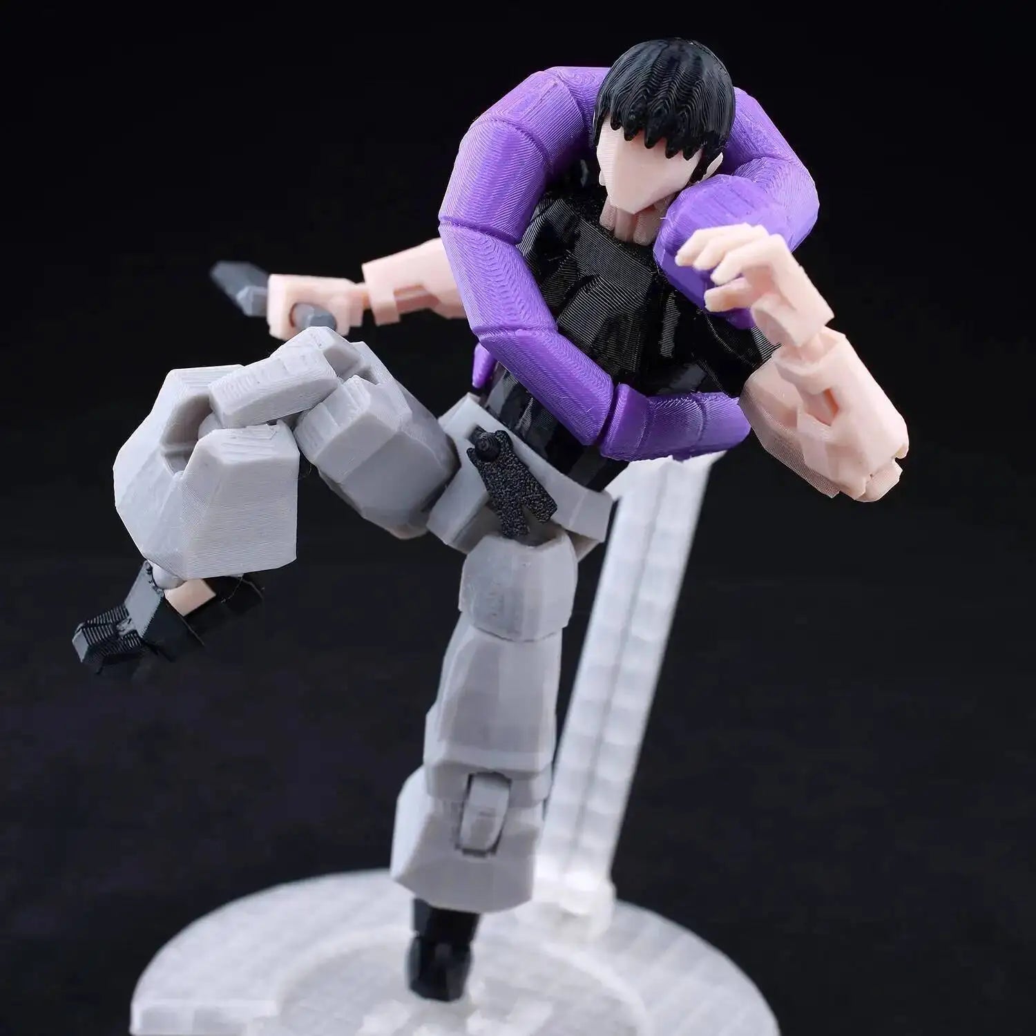 9L3D Lucky13 Gojo Sukuna Jujutsu Fushiguro Toji Gojo Satoru Action Figure Dummy13 T13 Multi-Jointed Collectible Toys Titan13