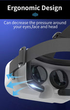 Shinecon VR Glasses 3D Headset Virtual Reality Device Helmet Goggles Lenses Mobile Smartphone Smart Phone Cell Realidade Viar VR
