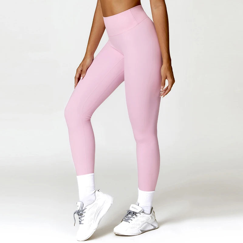 New Summer High Waist Sport Legging Women Stretch Gym Pants Women Running Workout Leggings Female Soft Tights Push Up Yoga Pants
