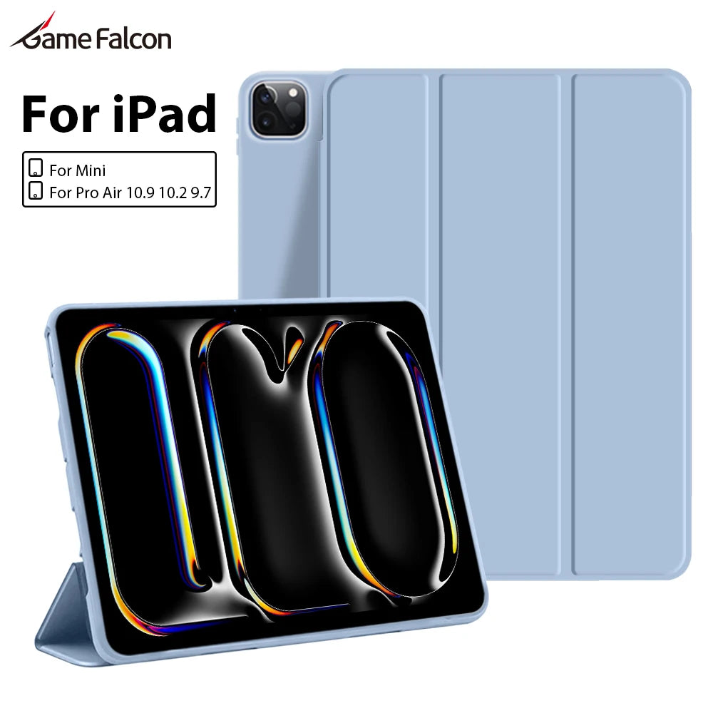 Case For iPad Pro 13 11th M5 M4 12.9 A16 10 9 8 9th 10th Generation For Ipad Air 11 M2 M3 5 4 3 Mini 6 7 2025 Cover Accessories Main image