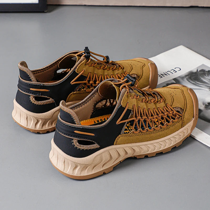 Classic Brand Summer Breath Trekking Sneaker Top Quality Wearable Mountain Climbing Shoe Unisex Anti Slip Outdoor Hiking Shoe
