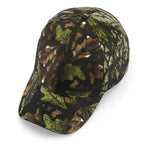 Baseball Cap Leaf Biomimetic Camouflage Hat Outdoor Wild Training Camouflage Mountain Climbing Hat Fishing Sunshade Cap
