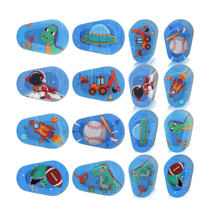 5 PCS Protect Eyesight For Kids Vision Care Hot New Amblyopia Eye Patch Adhesive Eye Patches Medical Sterile Eye Pad