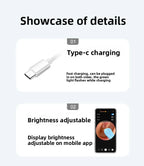Visual Ear Wax Cleaner with Camera Safe Earwax Removal Endoscope with 5M Camera Luminous Otoscope Ear Cleaning Tools Ear Care