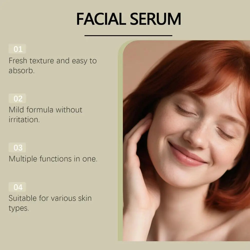 Copper Peptide Serum Anti Wrinkle Remover Antioxidant Tighten Skin Barrier Repair Deep Hydration Hyaluronic Acid Face Serum