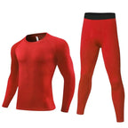 Kids' Sports Compression Set - Quick-Dry Breathable Activewear for Boys & Girls, Stretchy Running Outfit