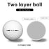 Caiton 100pcs 2-Layer Golf Balls - 332 Dimple, Max Distance, Spin Control, Durable, Precision - For Golf Training & Play