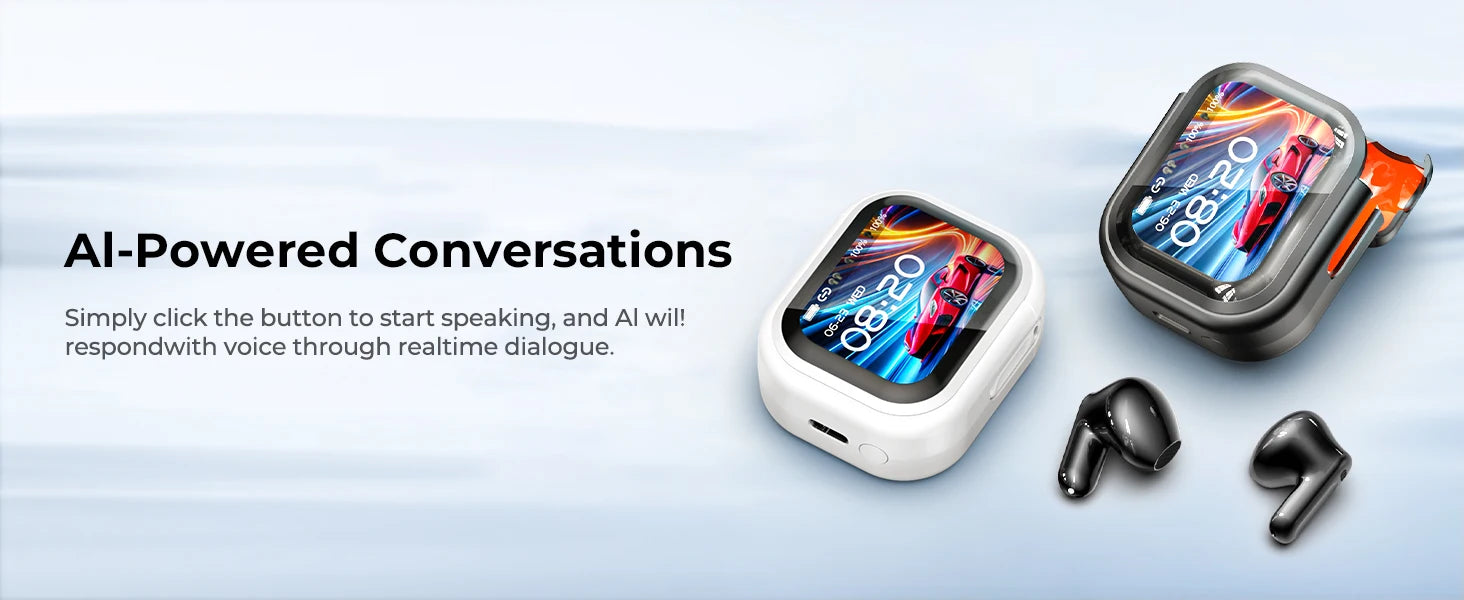 Auriculares Traductor DeIdioma 2026 HTC NE20 Translator Earbuds 6in1 iOs Android 60H Playtime Business Travel Meeting LCD Touch