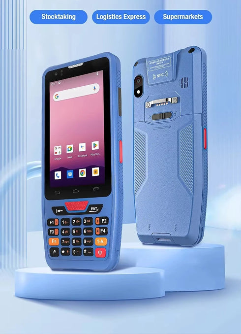 IP67 4 Inch Waterproof Industrial Rugged PDA Handheld Android PDAs Portable Data Terminal NFC  Data Collector for Inventory
