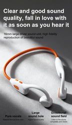 Air Conduction Stereo Headphones Kids Open Ear Bluetooth6.0 Earphones  Wireless Learning Noise Reduction Music Headset Earhook