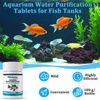 Aquarium Water Purification Tablets Fish Tank Clarifier Rapid Clear Turbidity Clean Ecosystem Care Pet Fish Health Accessories