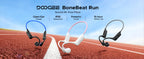 DOOGEE BoneBeat Run Bone Conduction Headphones Open-Ear Wireless Sports Earphone 10 Hours Battery Life for Running, Cycling