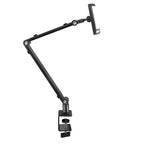 2025 Tablet Stand Holder for Ipad,Portable Monitor Stand Desk Mount for 15.6'' 16'' Screen,Aluminum Long Arm with Rotating