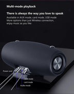 ZEALOT S67 Portable Bluetooth loudspeaker with Shoulder belt Outdoor Waterproof Stereo Sound Strong Bass 40H Playback