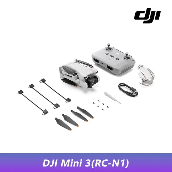 [EU STOCK] DJI Mini 3 Lightweight and Foldable Mini Camera Drone with 4K HDR Video 38 min Flight Time Real Vertical Shooting New Original C0
