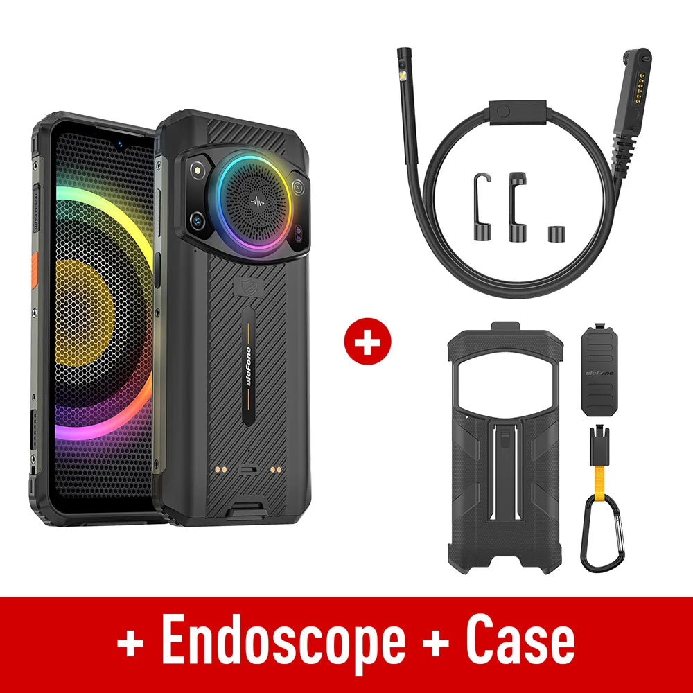 Ulefone Armor 21 Smartphone, G99 Android 15, 16GB RAM, 256GB ROM, Rugged Phone, 64MP, 9600mAh, Mobile phone, Global
