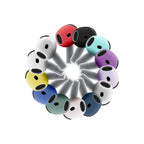 3 Pair Silicone Eartips For Apple AirPods 4 Replacement Ultra Thin Rubber Earbuds Ear Tips For Airpod 4 Anti-Slip Earphone Cover