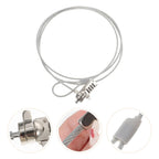 1.8M 3.5mm Laptop Security Cable Lock | 1-Digit Combination Anti-theft Steel Cable Lock for Business Laptops & Tablets