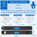 VELPEAU Baby Belly Hernia Belt with 3 Compression Pads, Umbilical Hernia Band Belly Button Abdominal Binder for Infant Newborn