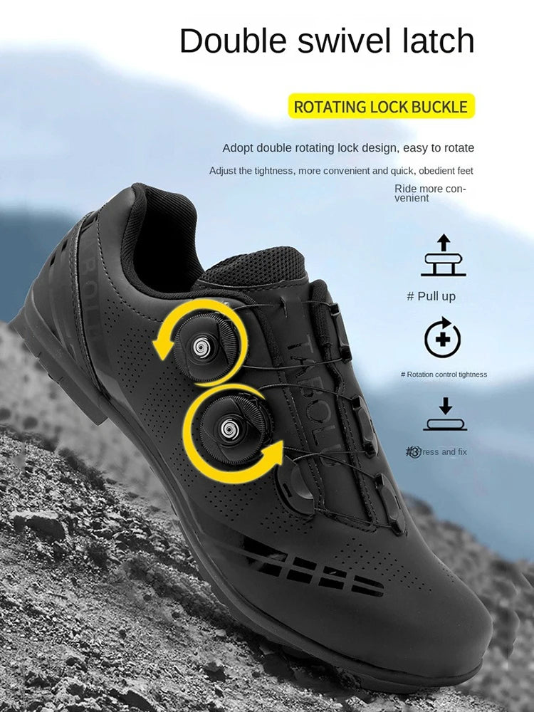 Cycling Shoes updated model MTB Bike Men Racing Contest Self-Locking Speed Bicycle Sneakers Women Spd Cleats Cycling Footwear