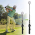 Retractable Golf Swing Training Aid Rhythm Click Sound Golf Grip Trainer Attachment for Indoor Practice Golf Accessories