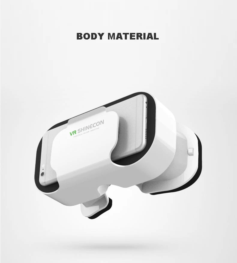 VR Glasses 3D Virtual Reality Headset Devices Helmet Lenses Goggles Smart For Smartphones Phone Cell Mobile Game Viar Viewer Set