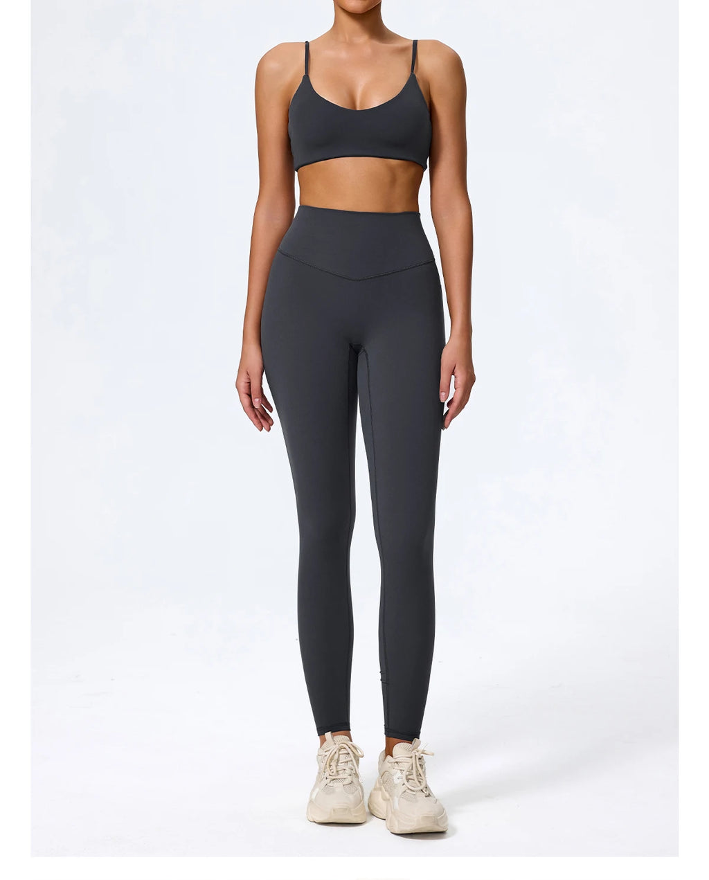 Hearuisavy Summer Super-Soft 2Pcs Women's Running Sports Shorts Set Breathable Fitness Yoga Bra Casual Push Up Workout Crop Top