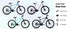 HILAND 26 inch aluminum alloy mountain bike for men and women, 21 speed bike with mechanical disc brakes, front suspension fork